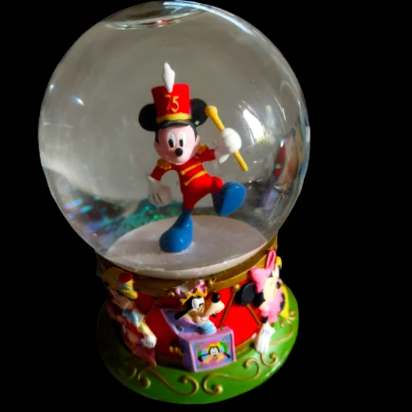 Vintage Disney Mickey Mouse 75th Anniversary Snow Globe - Picture 1 of 1